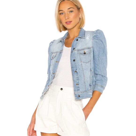 Retrofete Ada Jacket in Light Blue Stone Size: XL - Picture 2 of 8